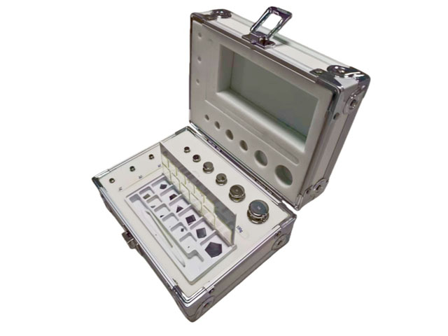 Conjunto de peso de acero inoxidable 1mg-100g