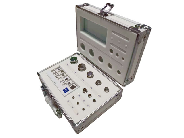 Conjunto de peso de acero inoxidable 1mg-200g