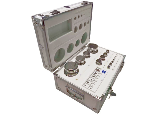 Conjunto de peso de acero inoxidable 1mg-2kg