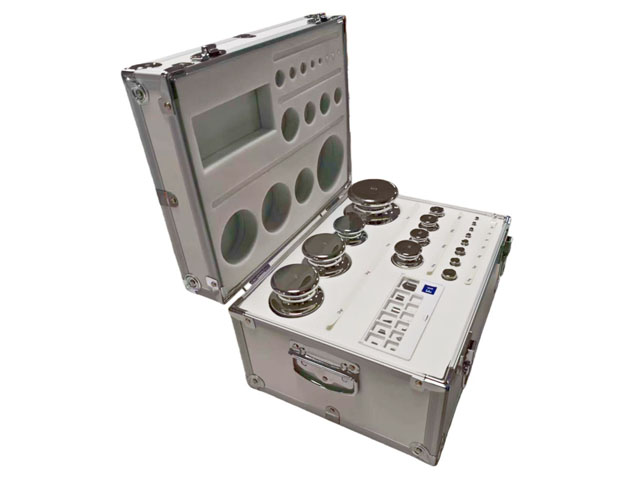 Conjunto de peso de acero inoxidable 1mg-5kg